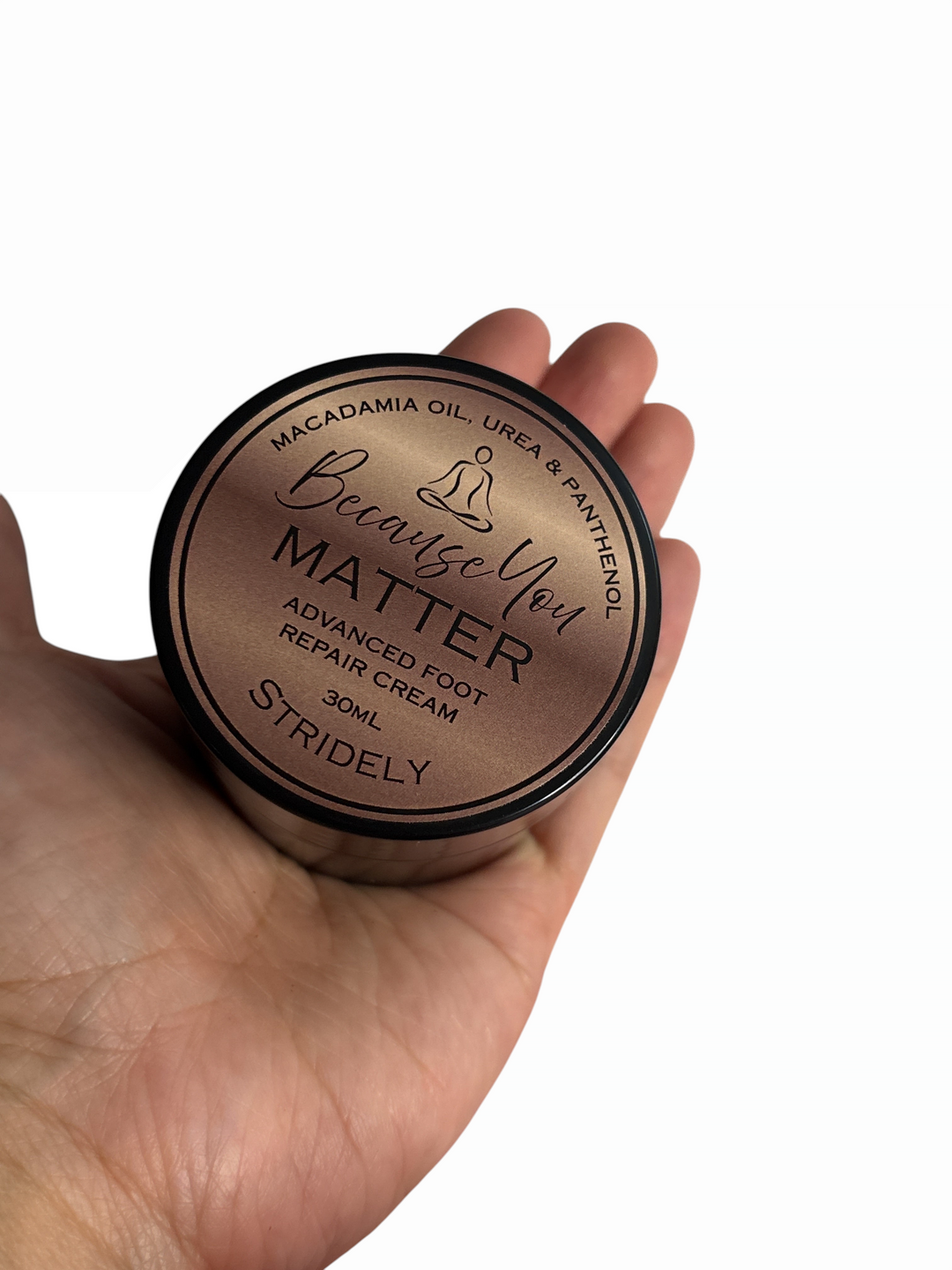 Deep Hydration Foot Cream for Dry, Cracked Feet | Stridely Foot Recovery Cream