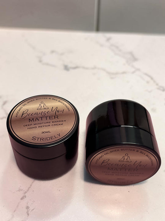 Stridely Repair Hand Cream | Deep Moisture Hand Cream for Dry, Hardworking Hands