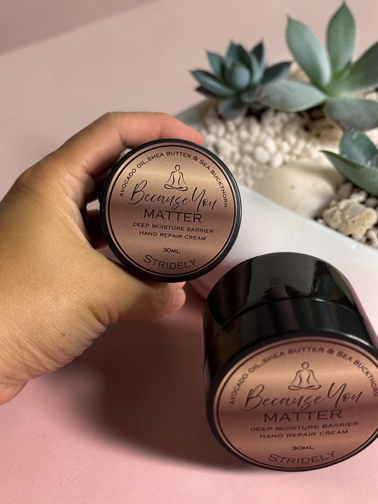 Stridely Repair Hand Cream | Deep Moisture Hand Cream for Dry, Hardworking Hands