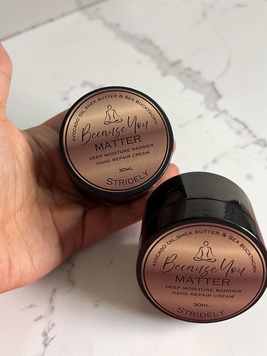 Stridely Repair Hand Cream | Deep Moisture Hand Cream for Dry, Hardworking Hands