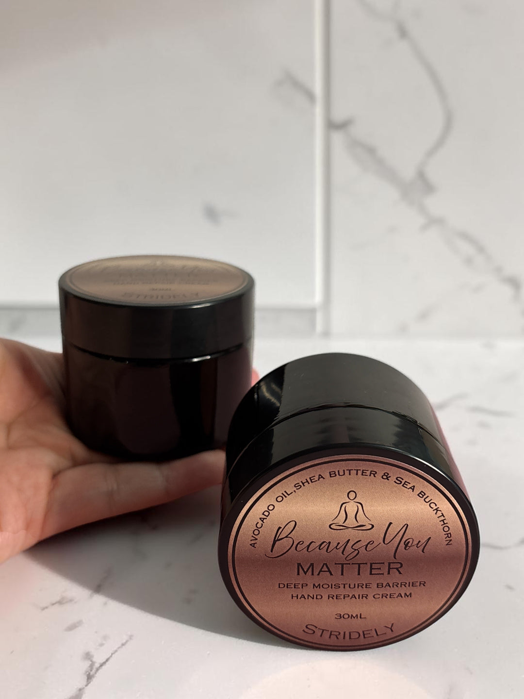 Stridely Repair Hand Cream | Deep Moisture Hand Cream for Dry, Hardworking Hands