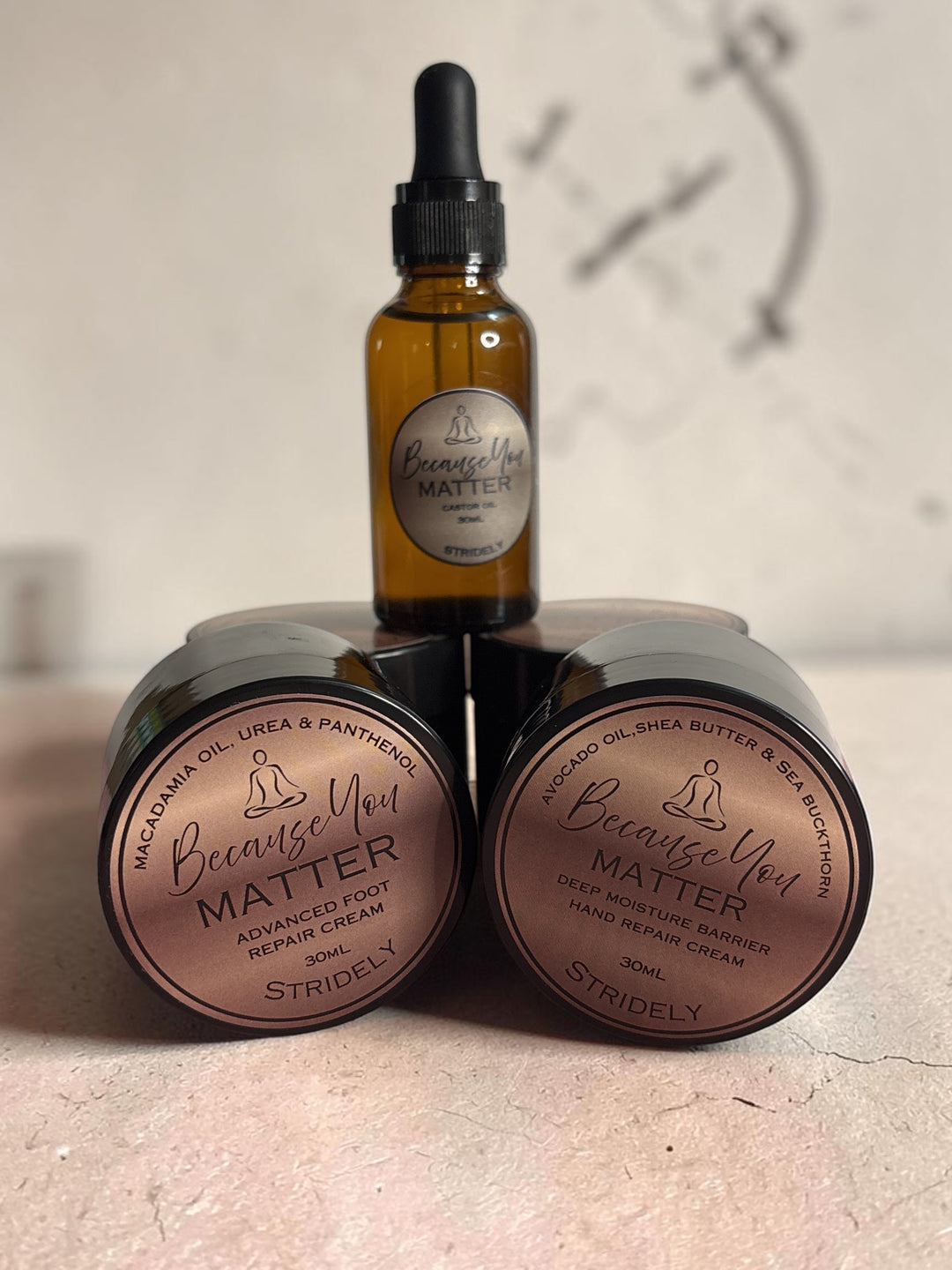 Stridely 100% Pure Castor Oil | Multi-Purpose Moisturizing Oil for Skin, Hair & Nails