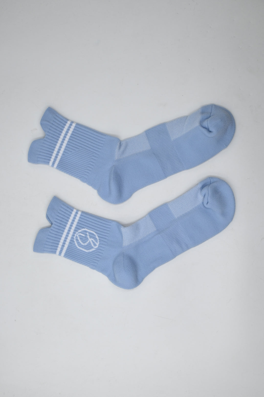 Stridely Athletic Sport Socks Collection – Breathable, Moisture-Wicking, Compression Support for Running & Workouts | Blue